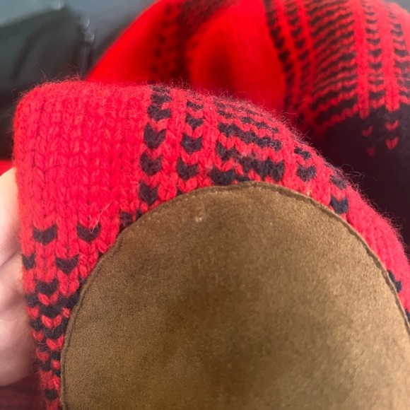 Polo Ralph Lauren Red Wool Blend Yankees Plaid Sweater - Picture 14 of 15